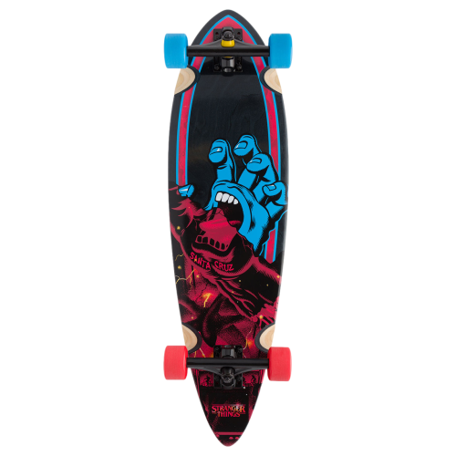 SANTA CRUZ STRANGER THINGS SCREAMING HAND LONGBOARD