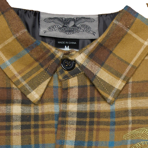 Anti Hero Basic Eagle Flannel Jacket