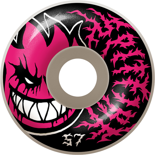 Spitfire Deathmask 57mm White/pink Skateboard Wheels