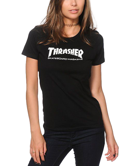 Thrasher babes outlet shirt