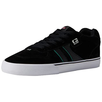 Globe Encore 2 Skate Shoe, Black/White/Cobalt, Men's