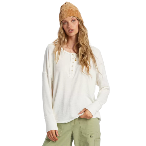 BILLABONG New Anyday Womens Henley Top