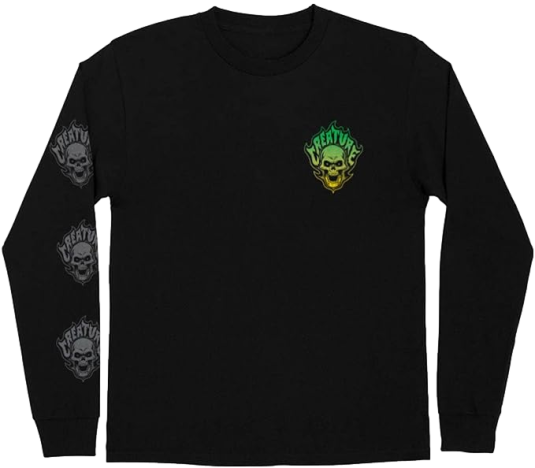 Creature Bonehead Flame L/S