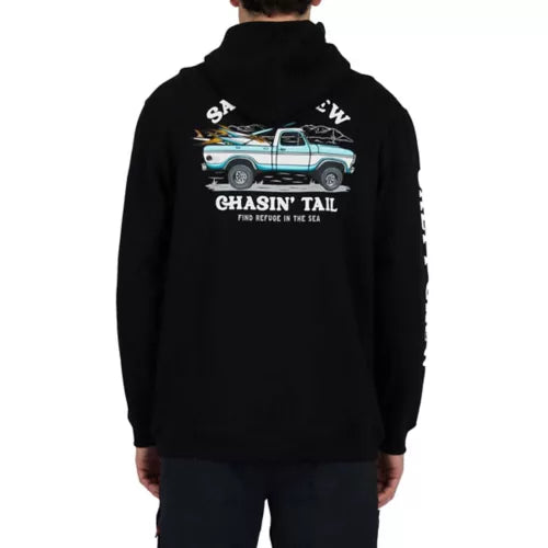 Salty Crew Off Road Hoodie Men's Black