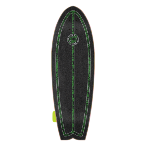Santa Cruz Flier Collage Dot Shark Cruiser Skateboard Complete