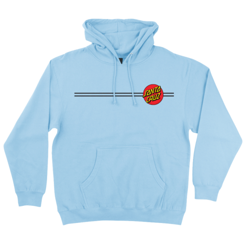 Santa Cruz Classic Dot Hoodie Men Blue Aqua