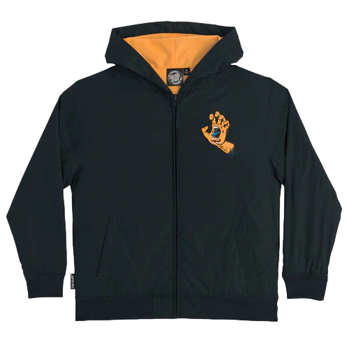 Santa Cruz Screaming Hand Winbreaker Youth Black
