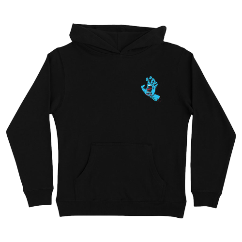 Santa Cruz Boys Screaming Hand Black Hoodie