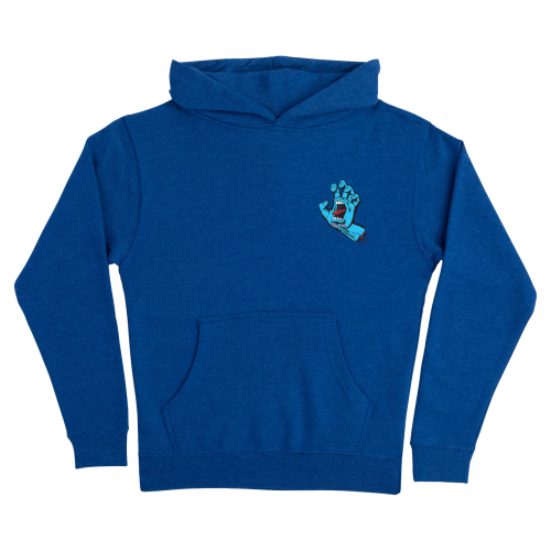 Santa Cruz Youth Screaming Hand Royal Blue Hoodie