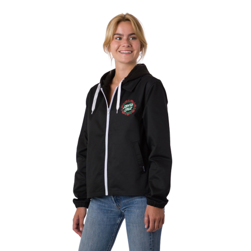 Santa Cruz Santa Fe Hooded Jacket Womens Black