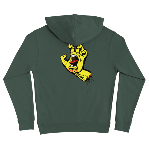 Santa Cruz Screaming Hand Hoodie Green