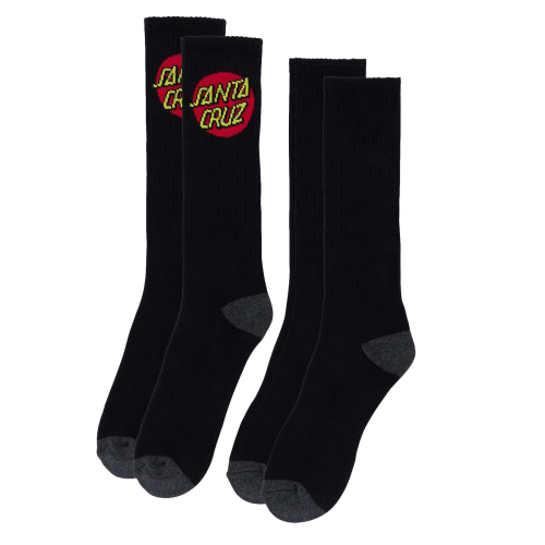 Santa Cruz Cruz Socks Mens Black