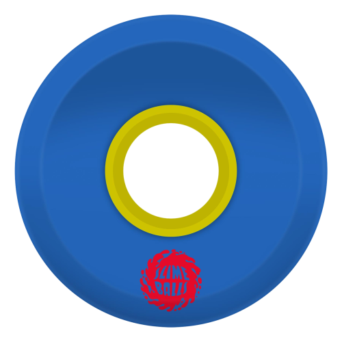 Slime Balls 60mm Flame OG Slime Blue 78a Skateboard Wheels