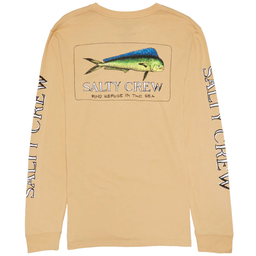 Salty Crew El Dorado Premium Long Sleeve T-Shirt Camel Men's