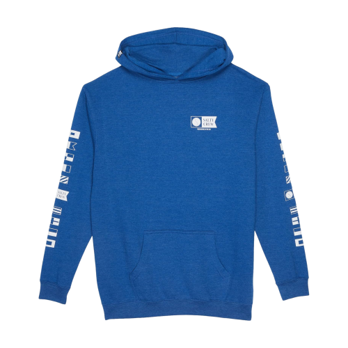 Salty Crew Alpha Flag Hoodie Youth Royal