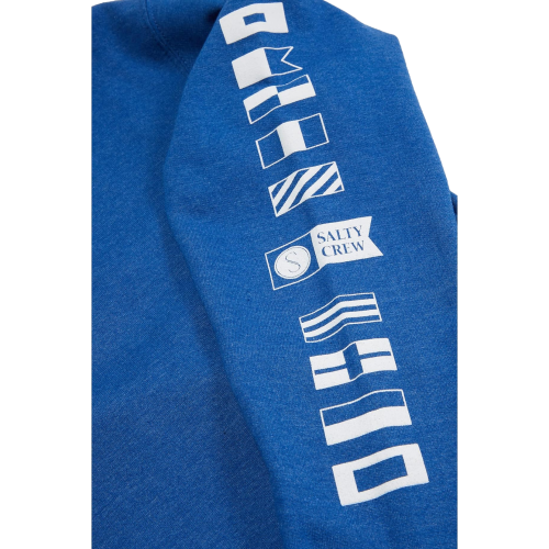 Salty Crew Alpha Flag Hoodie Youth Royal