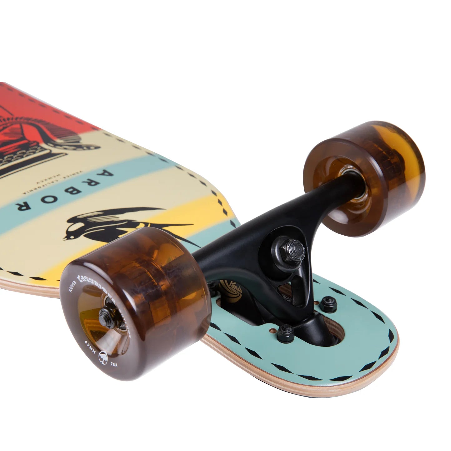 Arbor Jess Mudgett Axis 37 Longboard Complete