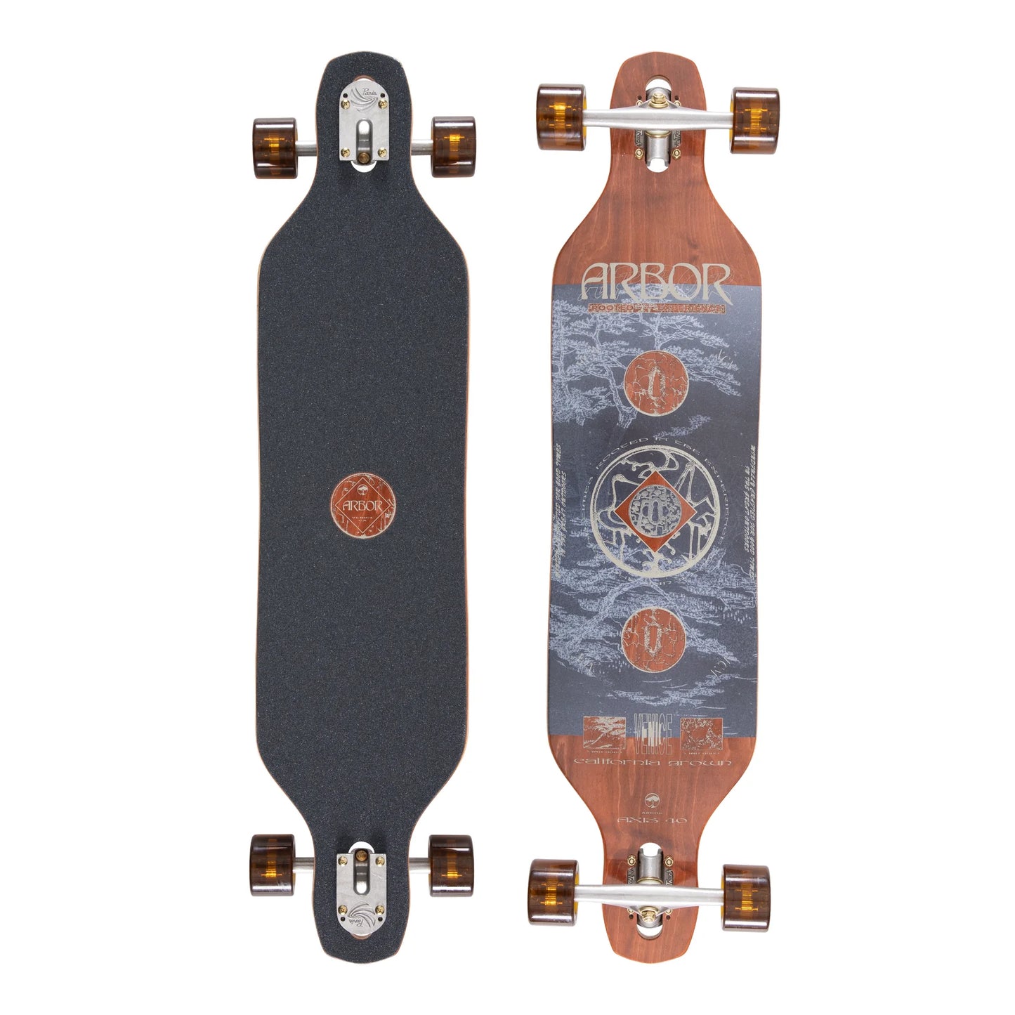 Arbor Journey Evergreen Axis 40 Longboard Complete