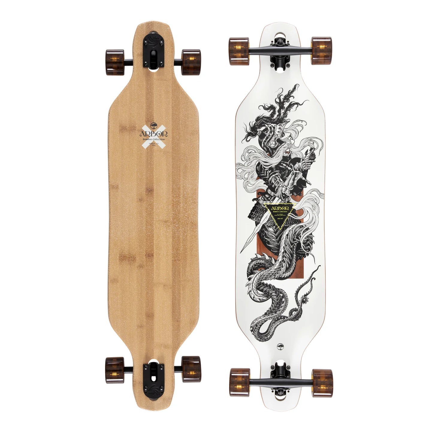 Arbor Bamboo Axis 40 K Darmaeva Longboard Complete
