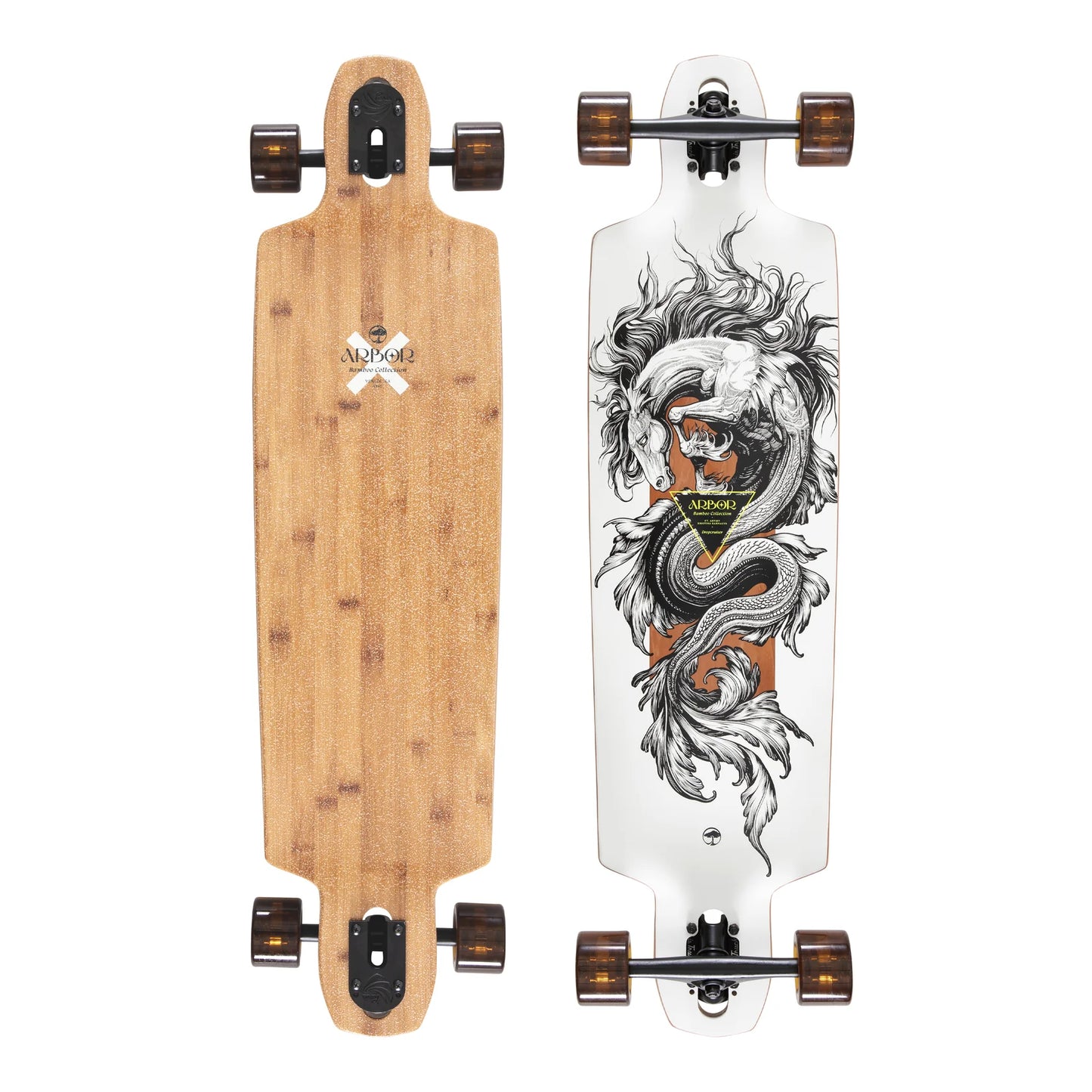 Arbor Bamboo Dropcruiser K Darmaeva Longboard Complete