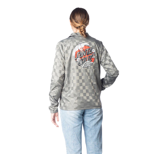 Santa Cruz Crane Dot Windbreaker Womens