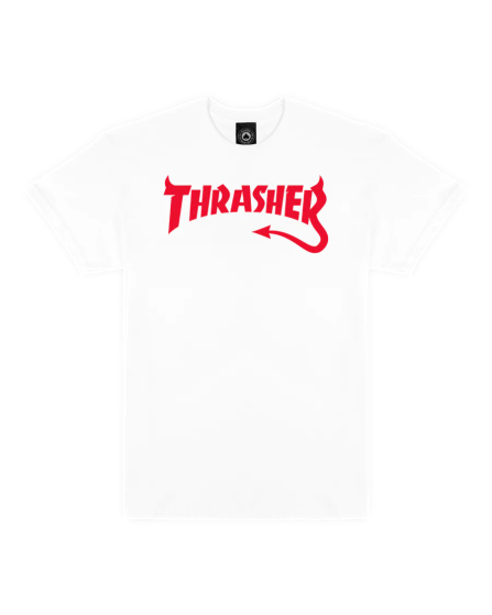 Thrasher shop shirt white