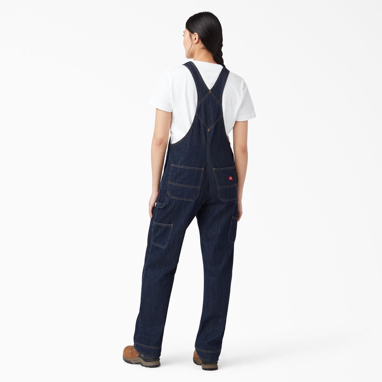Dickies Relaxed Fit Bib Overalls Dark Indigo