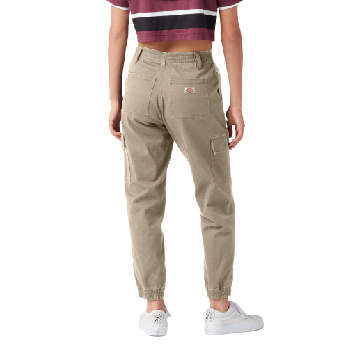 Dickies High Rise Fit Cargo Jogger Pants Desert Sand