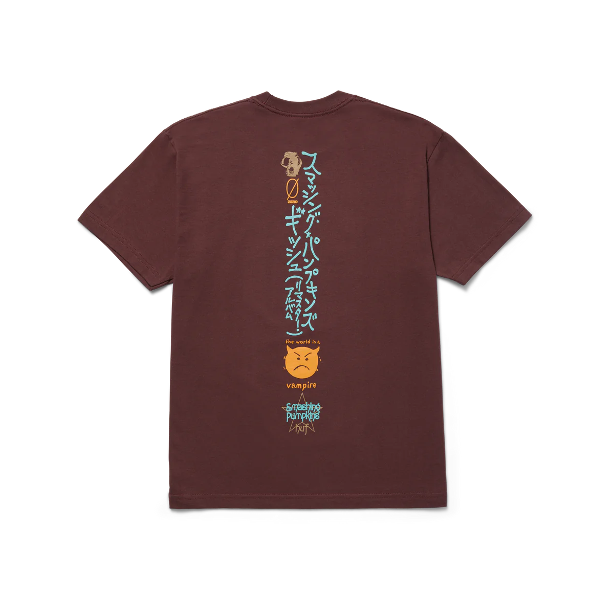 HUF x Smashing Pumpkins Gish Reissue T-Shirt Wine