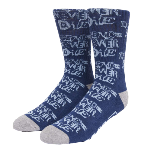 HUF HHF 2021 Navy Crew Sock