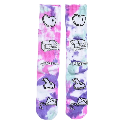 HUF Scatterbrain Crew Sock