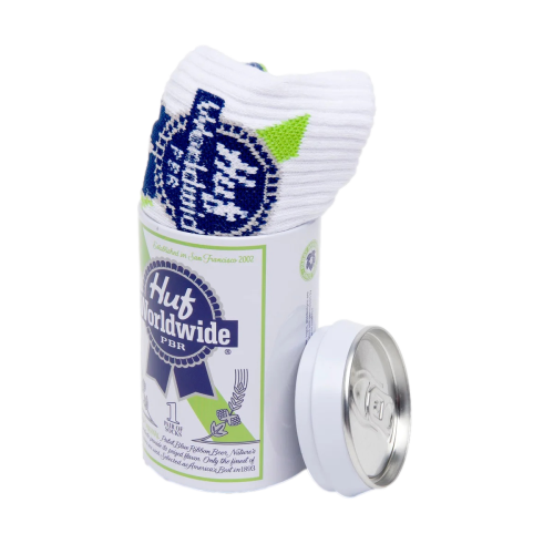 HUF X Logo White Socks