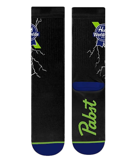 HUF X Logo White Socks