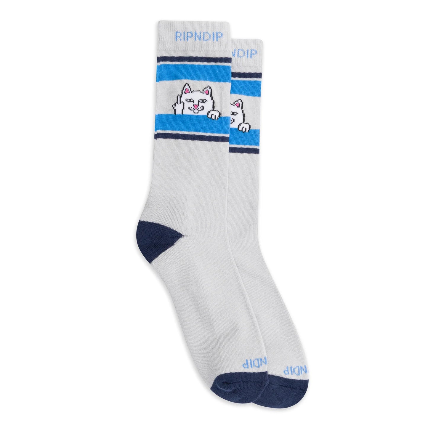 Ripndip Peeking Nermal Socks Grey