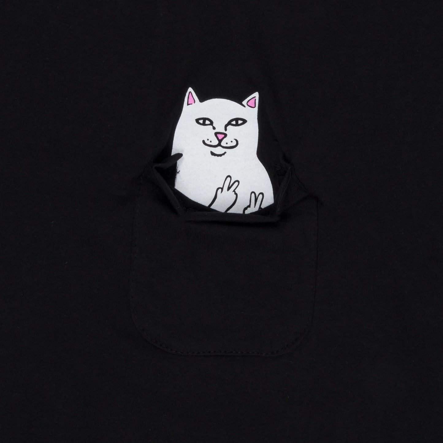 Ripndip Lord Nermal Peace T-Shirt Black