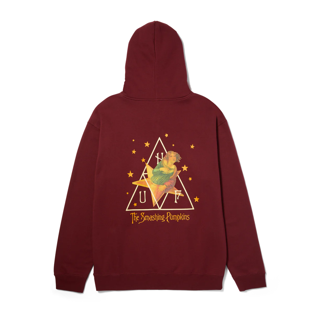 Red top huf hoodie