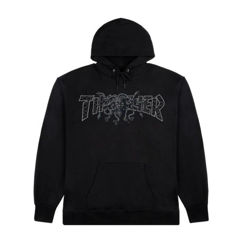 Thrasher Medusa Hoodie Men's Black