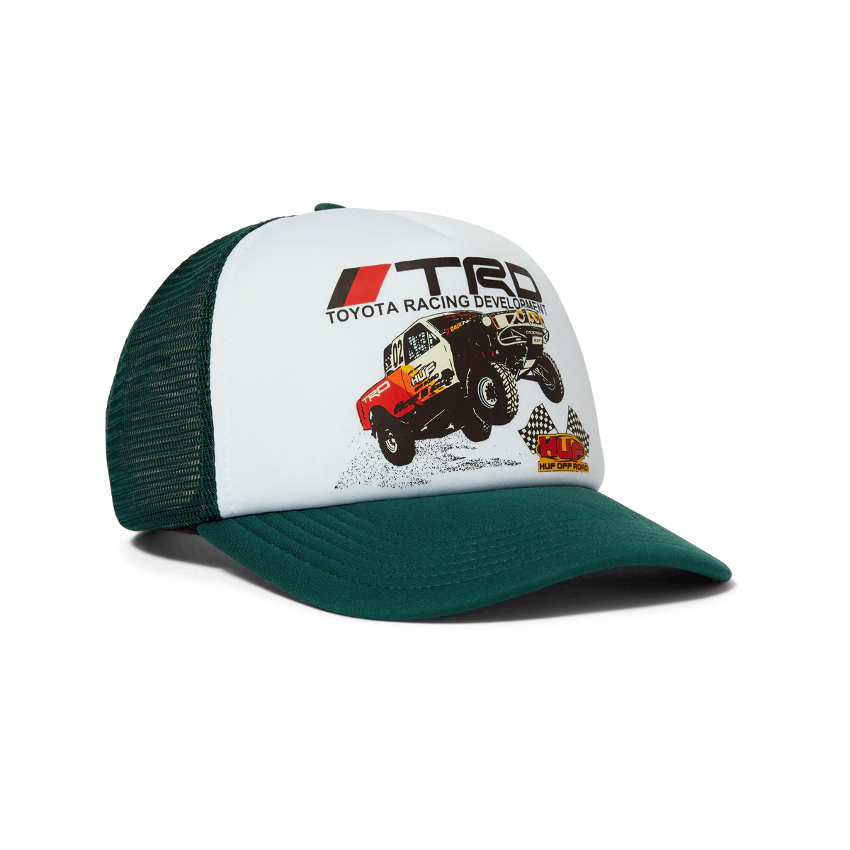 Huf x Toyota Off-road Trucker Hat Green