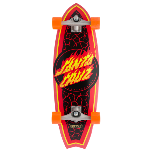 SANTA CRUZ FLAME DOT SHARK CRUISER
