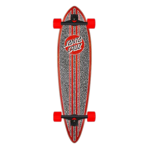 SANTA CRUZ AMOEBA DOT PINTAIL LONGBOARD
