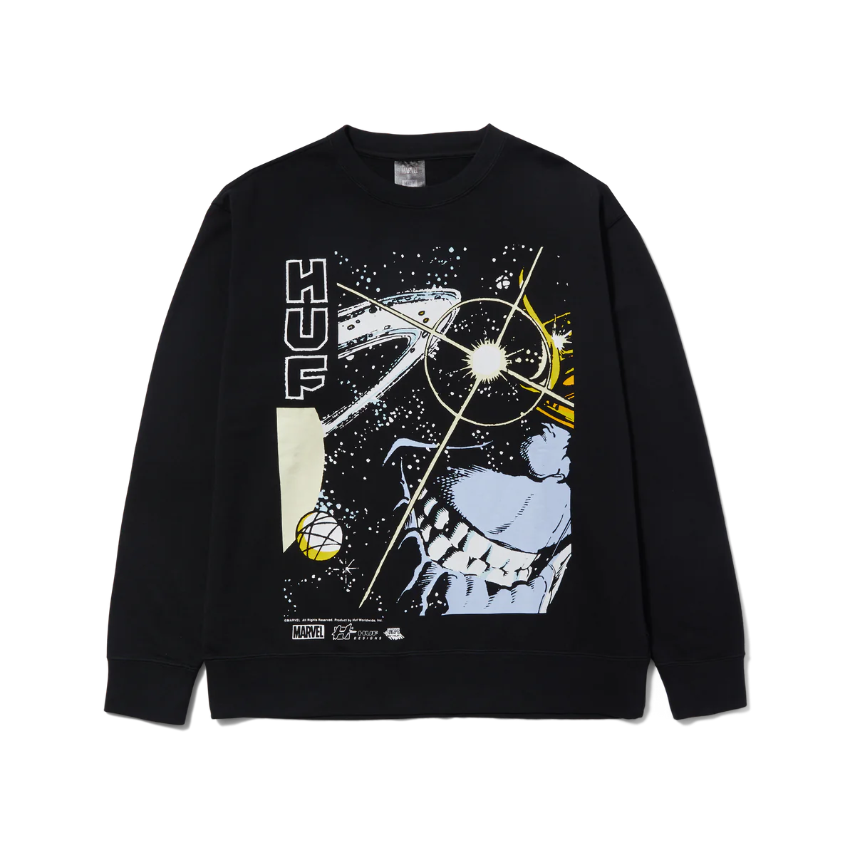 Huf X Marvel Thanos Eye Crewneck