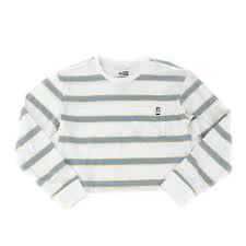 Salty Crew Leeward Mid Long Sleeve Women's Dusty Turq