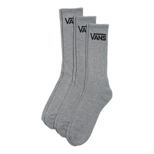 Vans 3 Pack Socks Mens Grey