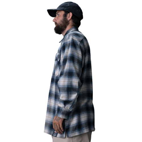Dickies Ronnie Sandoval Brushed Flannel Shirt Men's Blue