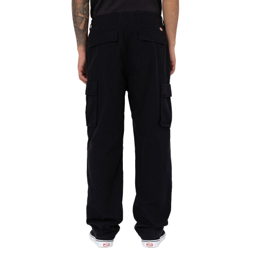 Dickies Eagle Bend Relaxed Fit Double Knee Cargo Pants Black Men's