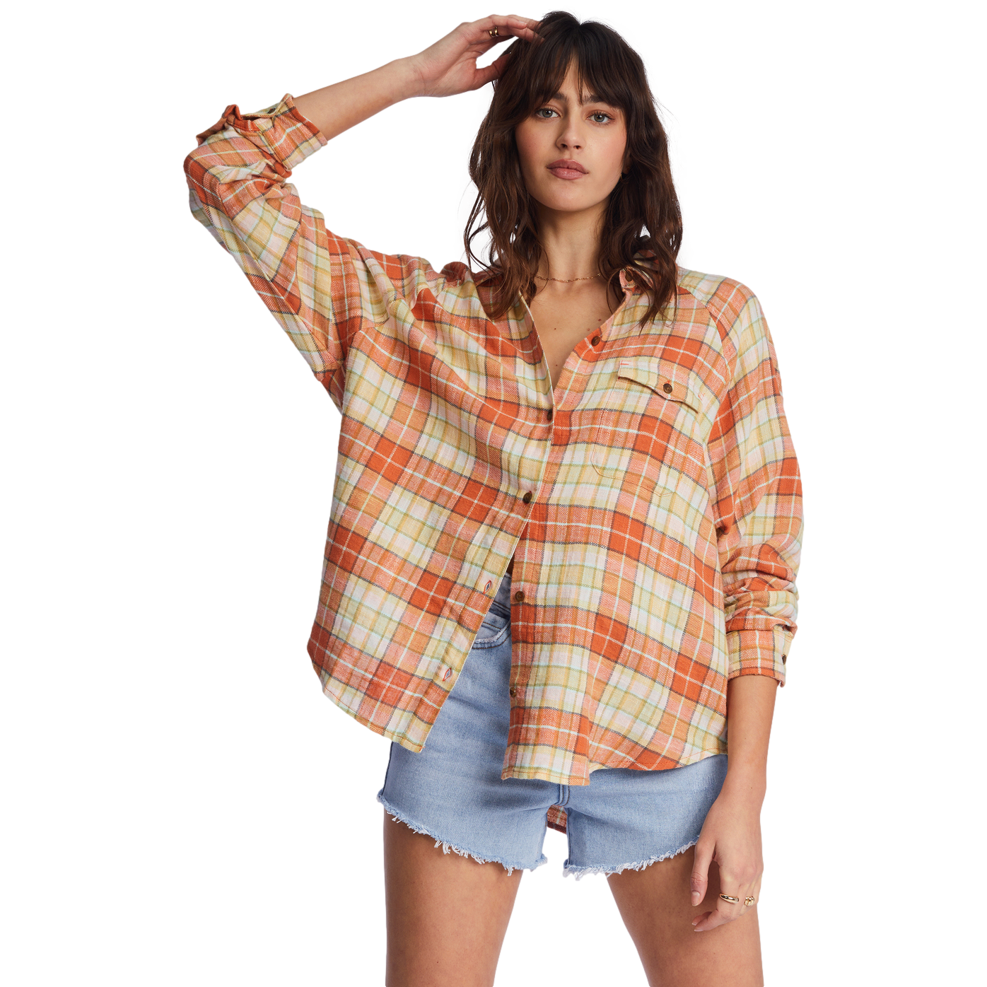 Billabong Best Time Long Sleeve Button-Up Shirt