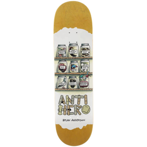 Anti Hero Brain Anderson Medicine Deck 8.75