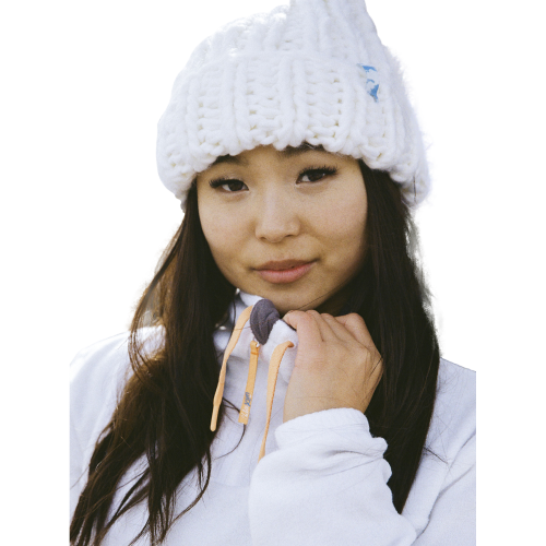 Roxy Chloe Kim Beanie White