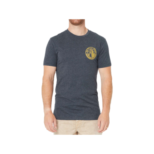 Salty Crew In Fishing We Trust Short Sleeve T-Shirt  Navy Heather