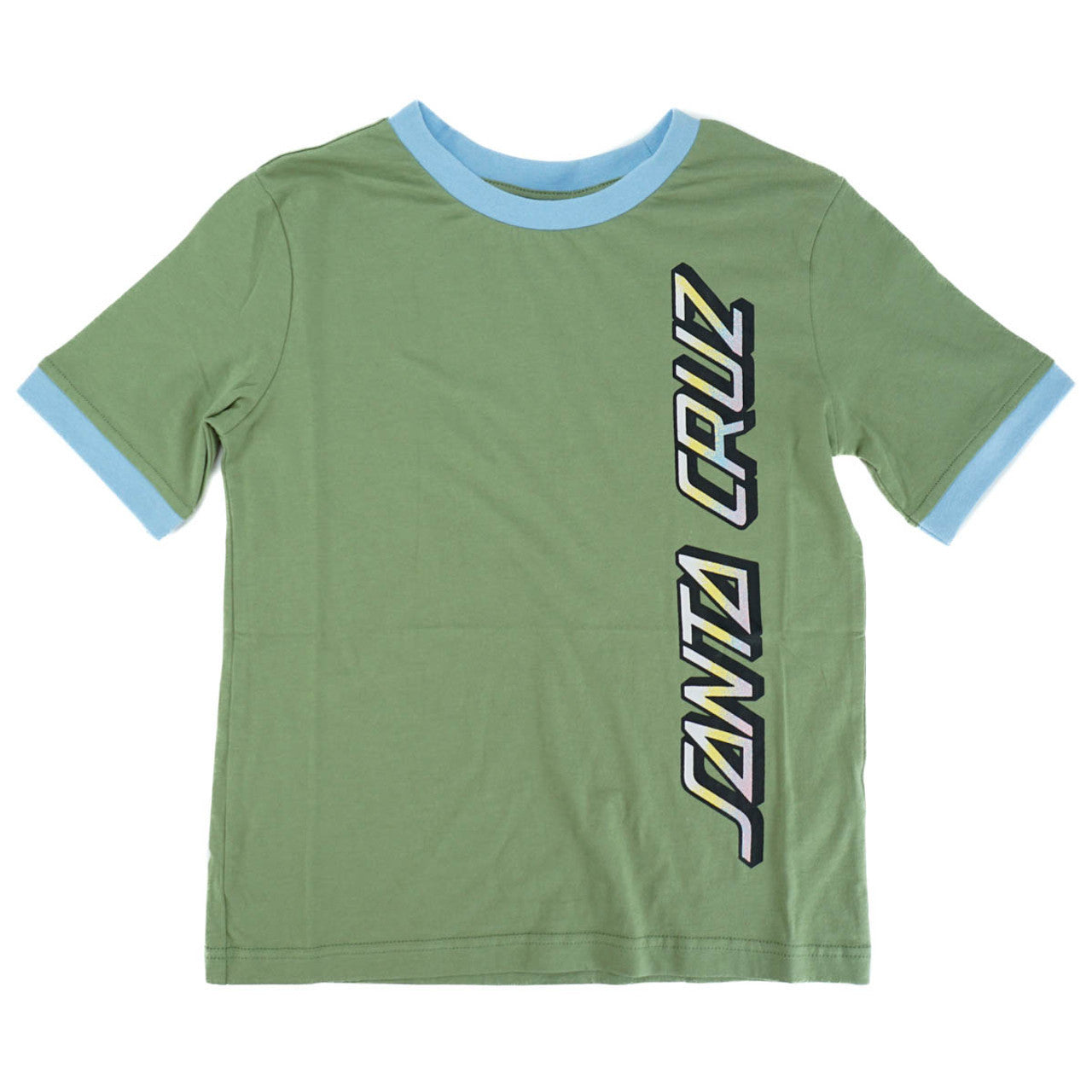 Santa Cruz Obscure Strip Ringer T-Shirt